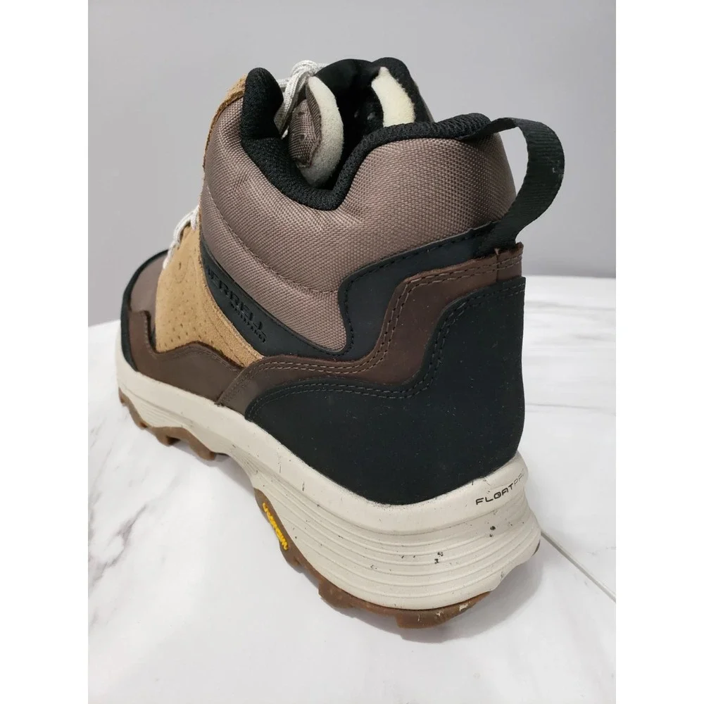 Merrell J004535 Men's 11.5 Speed Solo Mid Waterproof Hiking Boots, Clay/Olive